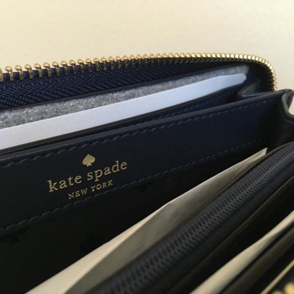 Kate spade WLRU4841 Camel Neda Wallet NWT PRICE FIRM - Picture 5 of 8